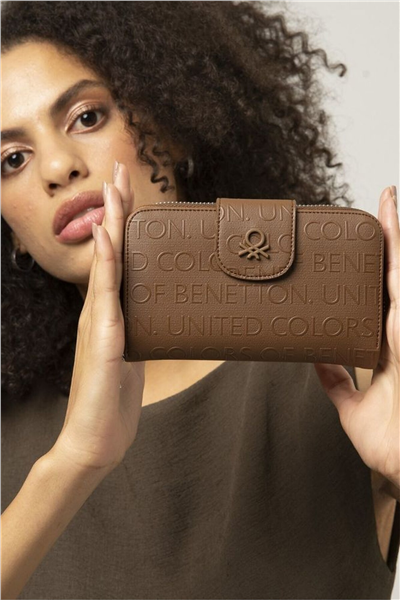 Benetton Gofraj Kadın Portföy & Clutch Çanta
