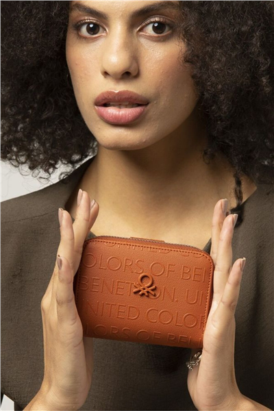 Benetton Gofraj Kadın Portföy & Clutch Çanta