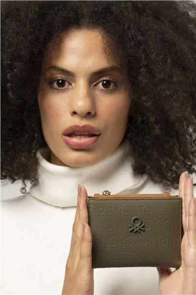 Benetton Gofraj Kadın Portföy & Clutch Çanta