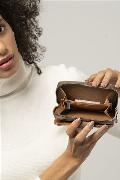 Benetton Gofraj Kadın Portföy & Clutch Çanta