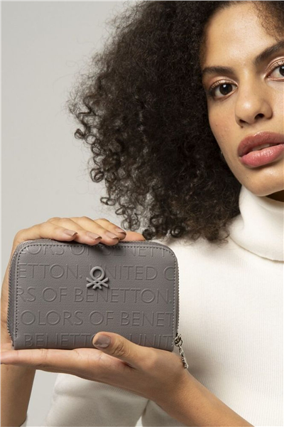 Benetton Gofraj Kadın Portföy & Clutch Çanta