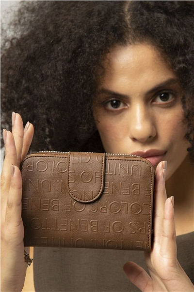 Benetton Gofraj Kadın Portföy & Clutch Çanta