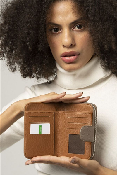 Benetton Gofraj Kadın Portföy & Clutch Çanta