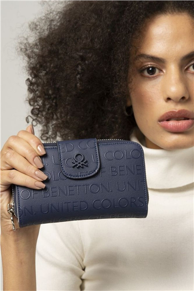 Benetton Gofraj Kadın Portföy & Clutch Çanta