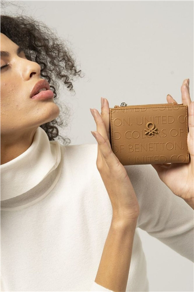 Benetton Gofraj Kadın Portföy & Clutch Çanta