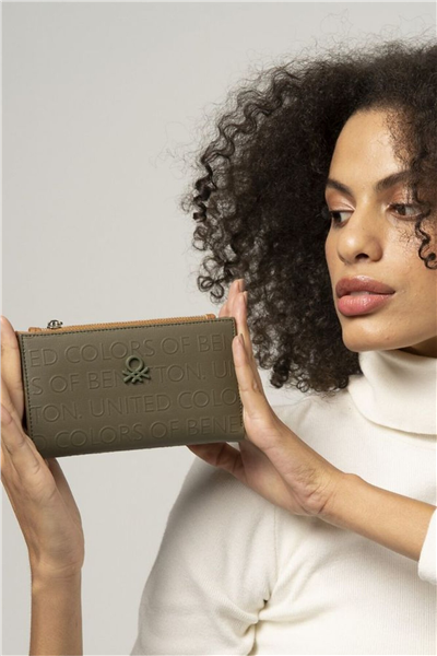 Benetton Gofraj Kadın Portföy & Clutch Çanta