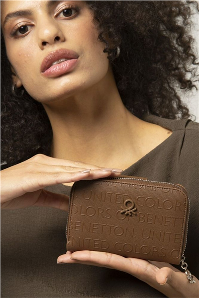 Benetton Gofraj Kadın Portföy & Clutch Çanta