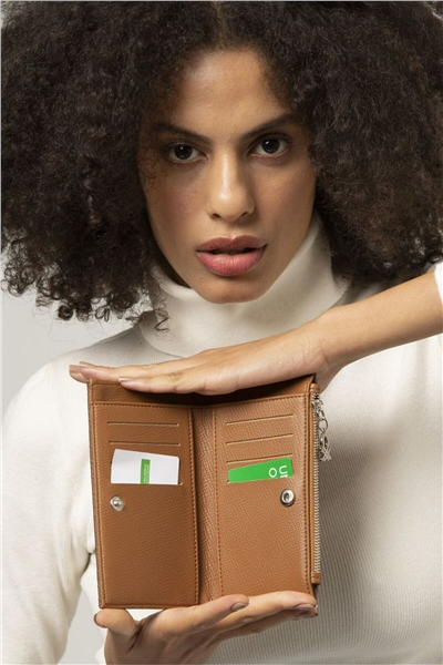 Benetton Gofraj Kadın Portföy & Clutch Çanta