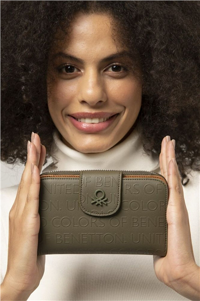 Benetton Gofraj Kadın Portföy & Clutch Çanta