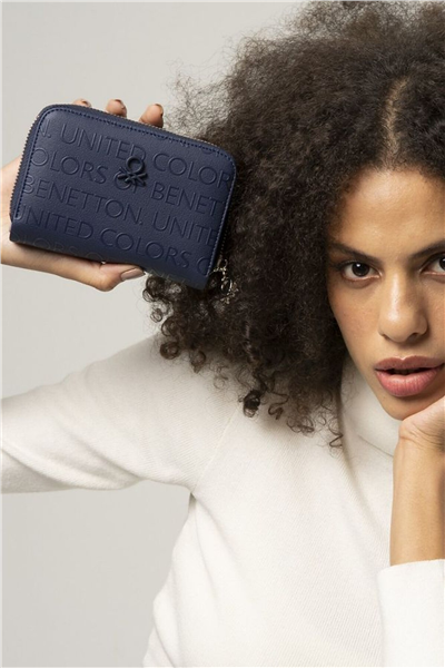 Benetton Gofraj Kadın Portföy & Clutch Çanta
