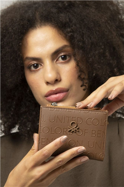 Benetton Gofraj Kadın Portföy & Clutch Çanta