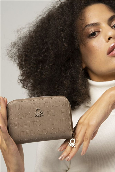 Benetton Gofraj Kadın Portföy & Clutch Çanta