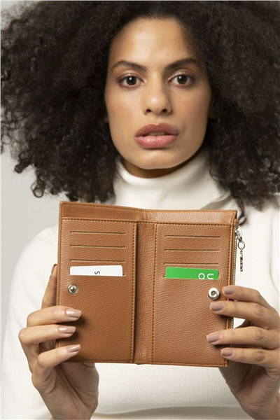 Benetton Gofraj Kadın Portföy & Clutch Çanta