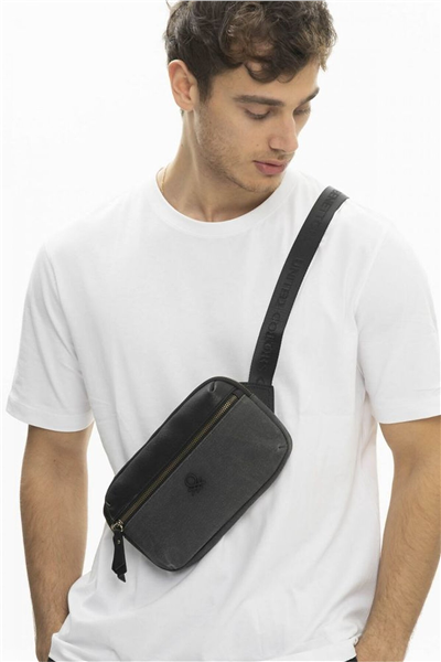 Benetton Lisanslı Erkek Body Bag