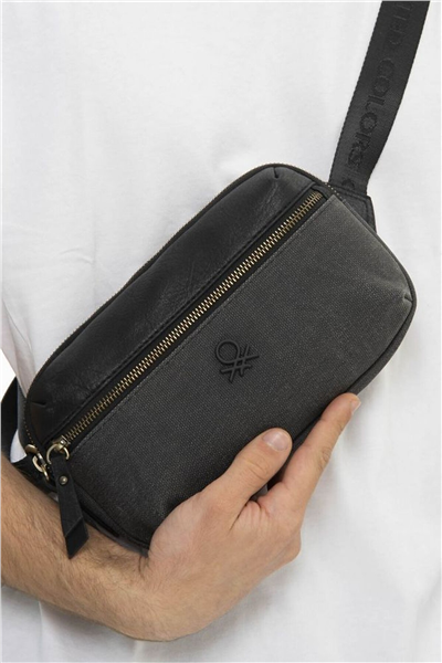 Benetton Lisanslı Erkek Body Bag