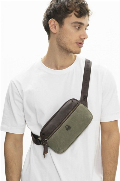 Benetton Lisanslı Erkek Body Bag