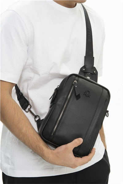 Benetton Lisanslı Erkek Body Bag
