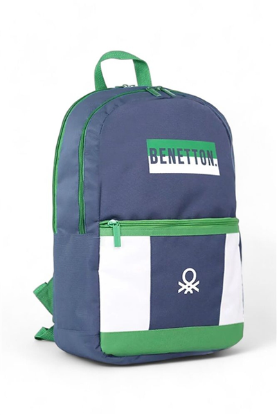 Benetton Lisanslı Erkek Çocuk Okul Sırt Çantası