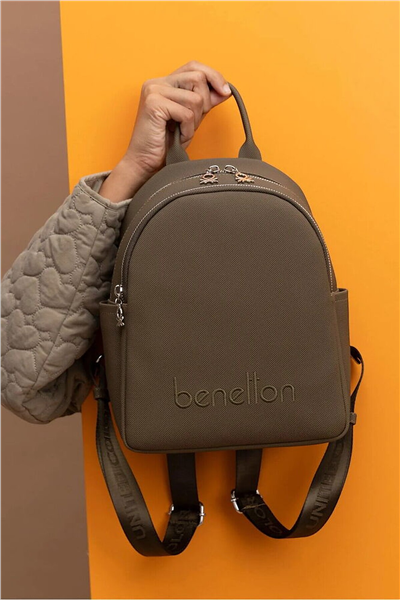 Benetton Lisanslı Kadın Sırt Çantası