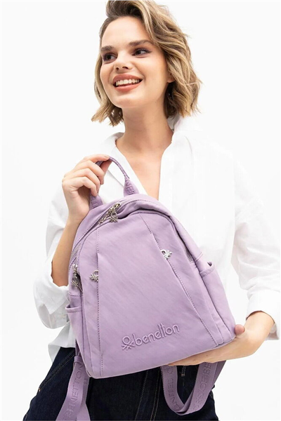 Benetton Lisanslı Kadın Sırt Çantası