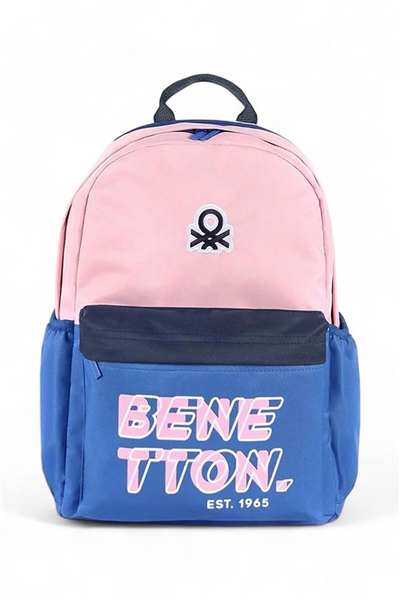 Benetton Lisanslı Kız Çocuk Okul Sırt Çantası