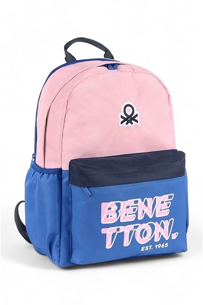 Benetton Lisanslı Kız Çocuk Okul Sırt Çantası