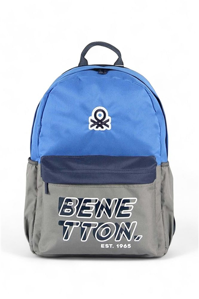 Benetton Lisanslı Unisex Okul Sırt Çantası
