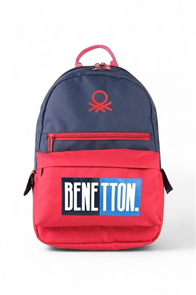 Benetton Lisanslı Unisex Okul Sırt Çantası