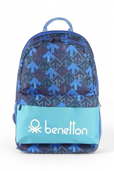 Benetton Lisanslı Unisex Okul Sırt Çantası