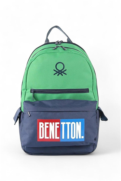 Benetton Lisanslı Unisex Okul Sırt Çantası