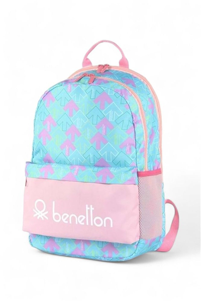 Benetton Lisanslı Unisex Okul Sırt Çantası