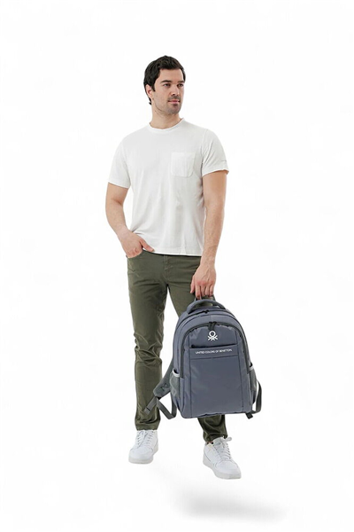 Benetton Lisanslı Unisex Okul Sırt Çantası