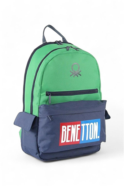 Benetton Lisanslı Unisex Okul Sırt Çantası