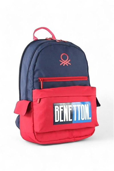 Benetton Lisanslı Unisex Okul Sırt Çantası