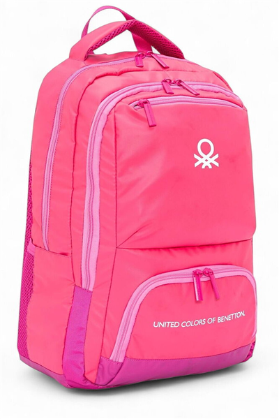 Benetton Lisanslı Unisex Okul Sırt Çantası