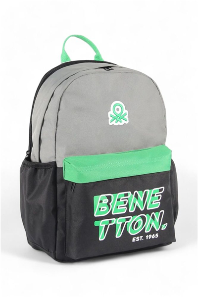 Benetton Lisanslı Unisex Okul Sırt Çantası