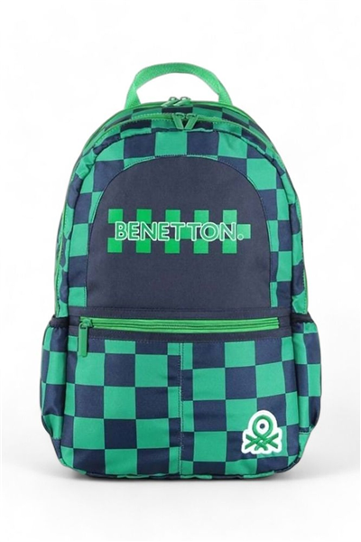 Benetton Lisanslı Unisex Okul Sırt Çantası