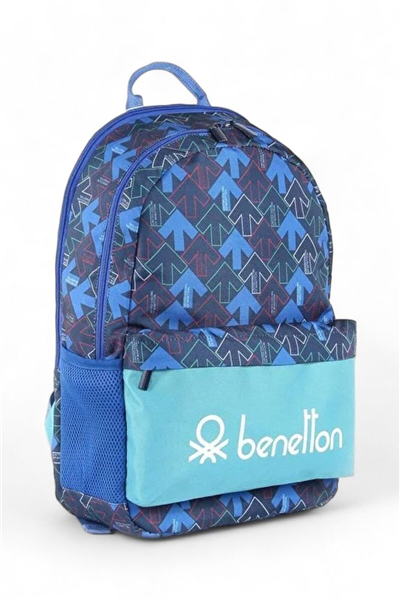 Benetton Lisanslı Unisex Okul Sırt Çantası
