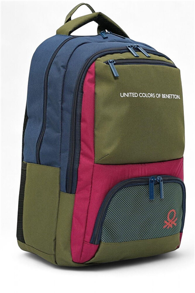 Benetton Lisanslı Unisex Okul Sırt Çantası