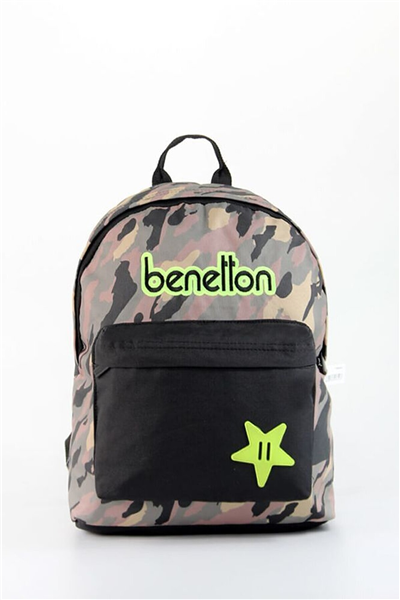 Benetton Lisanslı Unisex Sırt Çantası
