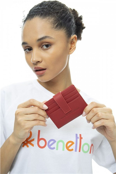 Benetton Logo Detaylı Erkek Portföy & Clutch Çanta