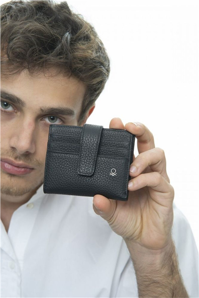 Benetton Logo Detaylı Erkek Portföy & Clutch Çanta