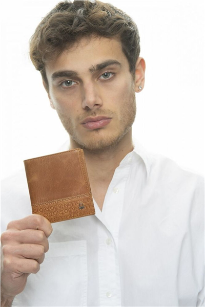 Benetton Logo Detaylı Erkek Portföy & Clutch Çanta