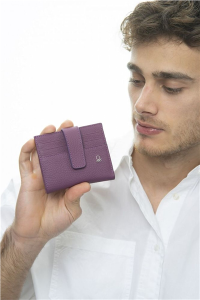 Benetton Logo Detaylı Erkek Portföy & Clutch Çanta