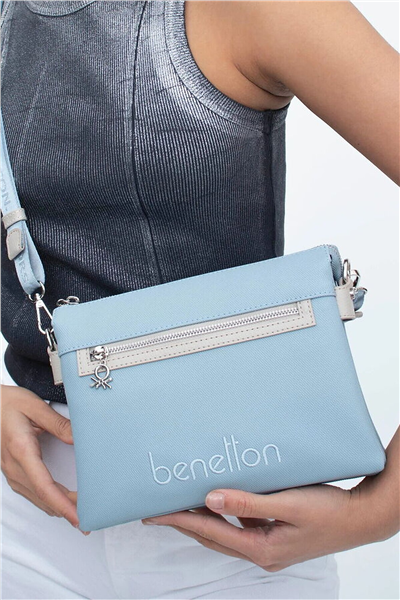 Benetton Logo Detaylı Kadın Çapraz Askılı Çanta