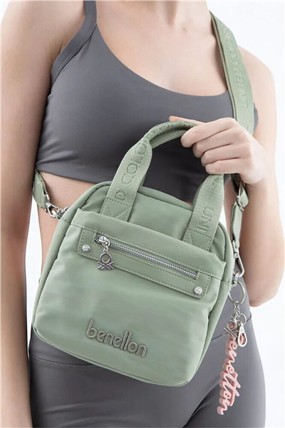 Benetton Logo Detaylı Kadın El Çantası