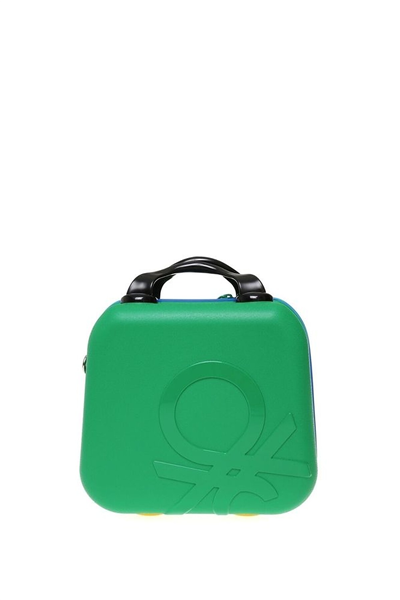 Benetton Logo Detaylı Kadın Makyaj Çantası