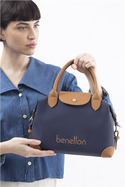 Benetton Logo Detaylı Kadın Omuz Çantası
