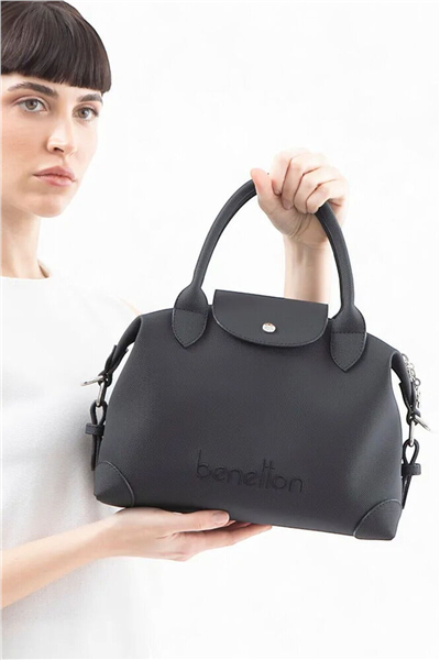 Benetton Logo Detaylı Kadın Omuz Çantası