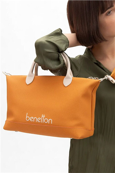 Benetton Logo Detaylı Kadın Omuz Çantası